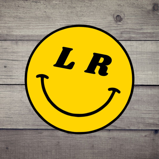 LR Smiley Face Decal